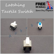 LATHING Momentary Tactile Push Button ON/OFF Switch Tact DIY PCB UK