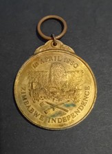 1980 18 April Republic of Zimbabwean Independence Medal - was Southern Rhodesia