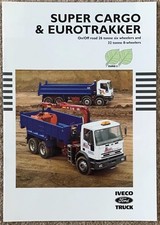 IVECO FORD Commercial Sales Brochure 1996 #BR31/96 SUPER CARGO  Euro Trakker