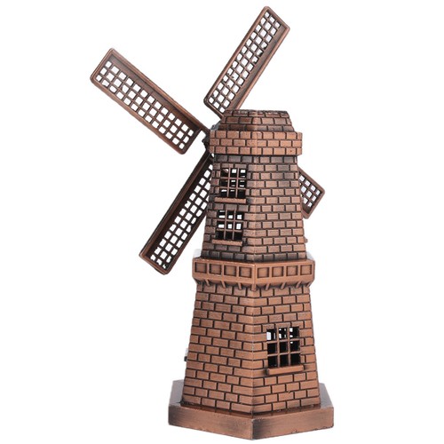 Dutch windmill statue alloy - statue,