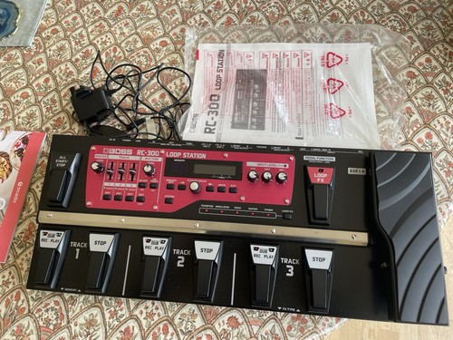 Boss 300 loop station with - station,