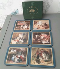 Jason Nostalgic Cats Coasters