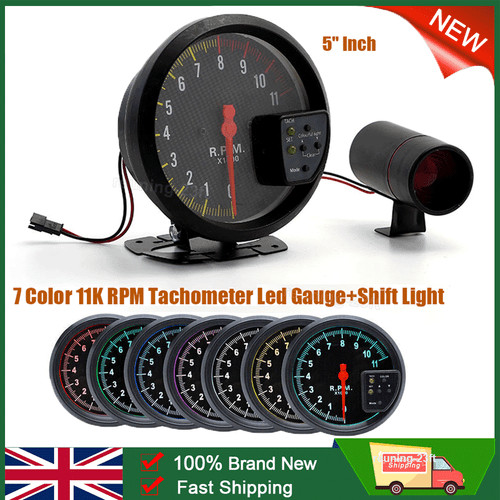 Tachometer gauge 0 11000 - tachometer, 0-11000
