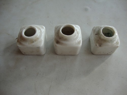 Antique trio porcelain - of,