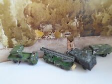 N Gauge Vehicles @ 200:1 scale, 4 x illuminated military style vehicles