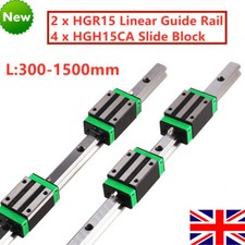 2 x HGR15 Linear Guide Rail