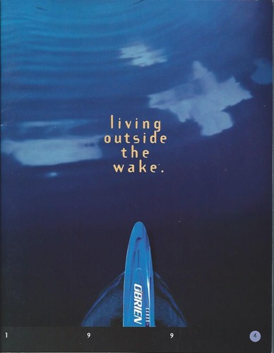 Water ski board brochure - water,