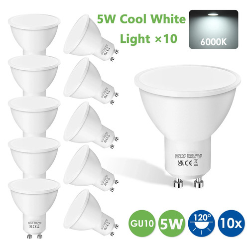 Pack gu10 led - pack, 5w
