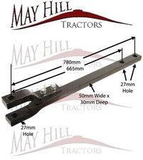 Towing drawbar for - drawbar,