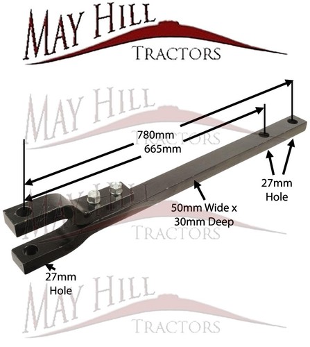 Towing drawbar for massey - drawbar,