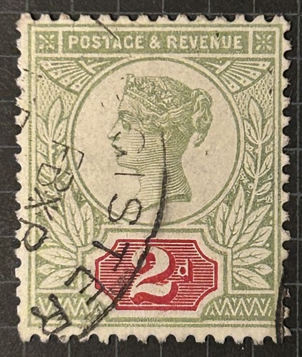 1887 1900 jubilee sg200 - qv,
