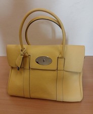Mulberry Bayswater Yellow Handbag