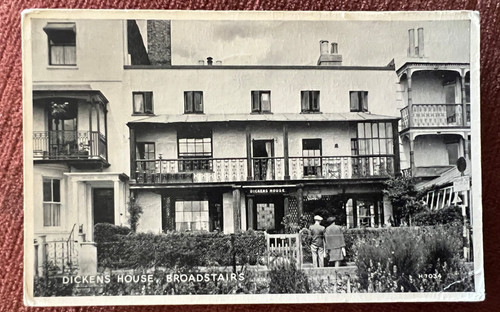 Vintage postcard dickens - vintage,