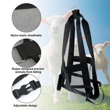 .›Animal Weighing Sling Nylon Mesh Breathable Hanging Scale Sling For Lambs Goa