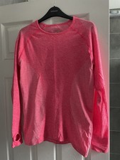 ❤️MANUKA Seamless neon pink yoga Pilates top size M.