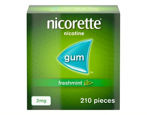 Nicorette gum 2mg - nicorette, freshmint