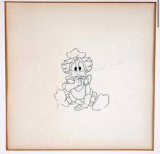 Original Disney Animation Drawing – Donald Duck