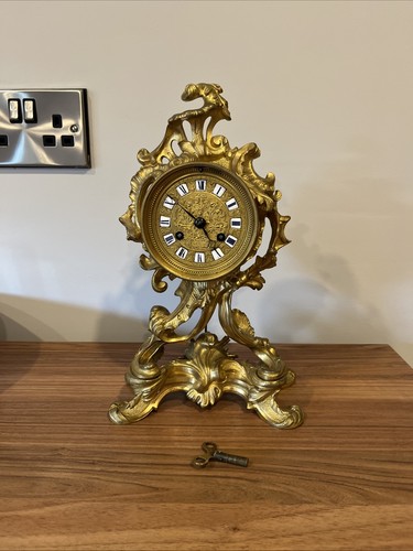 Rococo style clock - clock, not