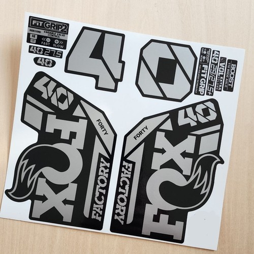 Fox fork stickers - fox,