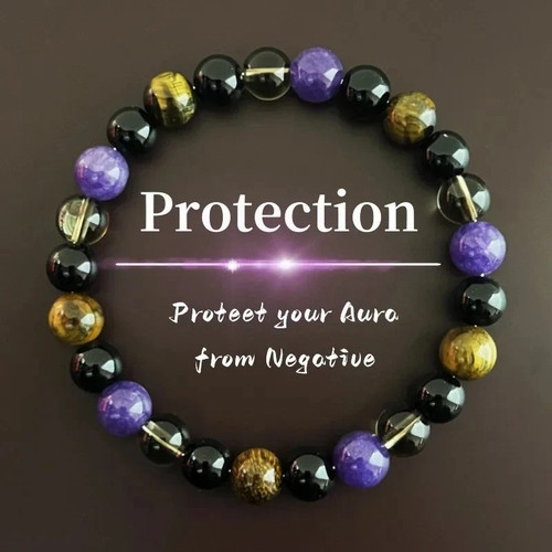 Protect bracelet amethyst - protect, bracelet,