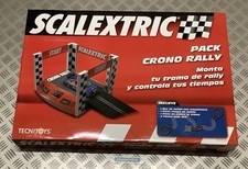 SCALEXTRIC PACK RALLY CRONO SET (BRAND NEW SEALED) RARE BEASTIE 8863