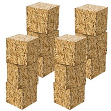 12 Pcs Hay Bales Boxes Large