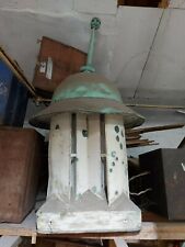 Large Antique Copper Cupola Reclaimed Dovecote Bird Table Reclaimed
