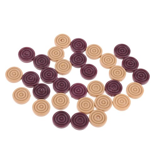 32pcs round checkers - 32pcs,