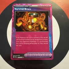 Survival Brace 164/167 Twilight Masquerade Holo Rare Pokemon Card