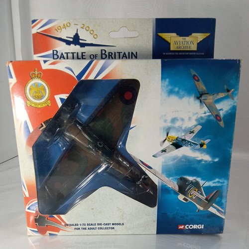 Corgi aviation 49101 hurricane - corgi,