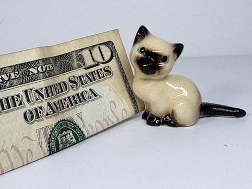 Siamese kitten figurine - siamese,