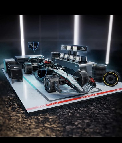 Build mercedes w15 garage - w15,