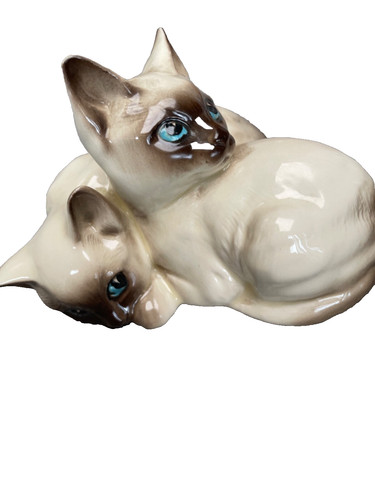 Royal doulton siamese kittens - royal,