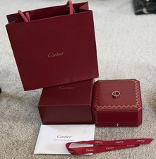 Cartier Love Ring Classic 18ct White Gold - Size 51 - Boxed - RRP £1950