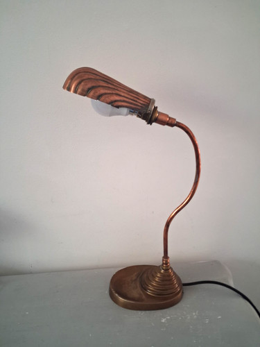 1920s art deco swan neck - swan,