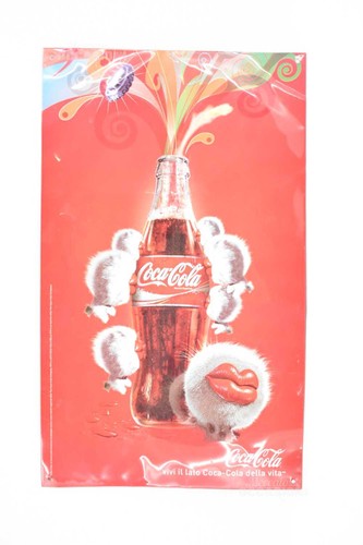 Coca cola advertising - advertising, sign