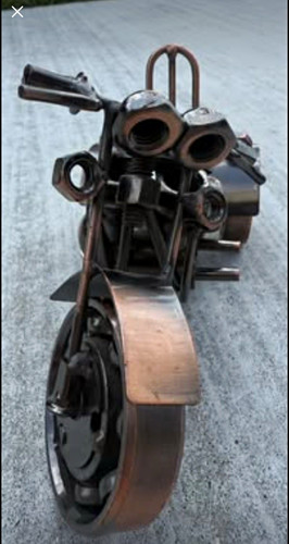 Metalwork iron motorcycle - iron,