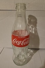Coca-Cola Empty Glass Bottle 330ml No Lid
