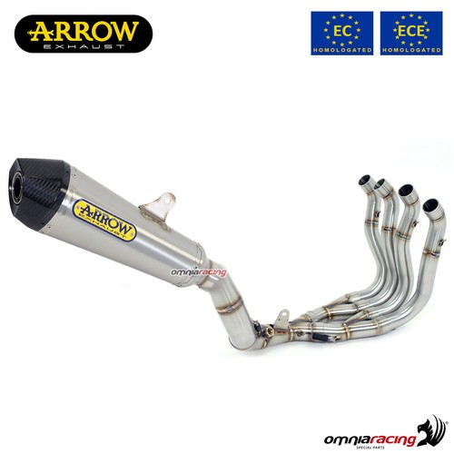 Arrow full exhaust approved