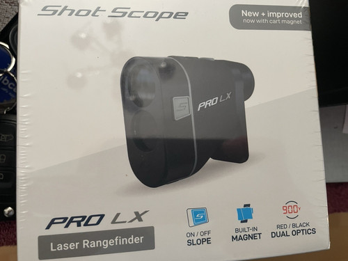 Shot scope pro golf laser - scope, lx