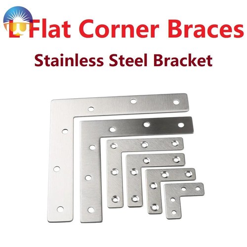 Stainless steel plate brace - steel,