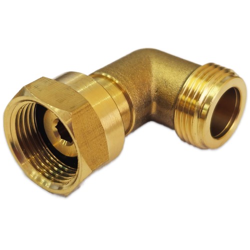 W20 brass elbow connector - w20,