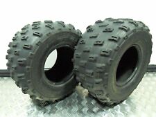Genuine Yamaha YFZ 450 Dunlop ATV KT356 Pair of rear tyres 20x10R9