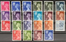 GB QEII 1971 - 1980 Scotland Regional Definitives SG S14 - SG S35 MNH