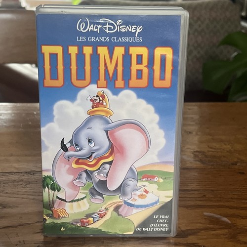 Vhs dumbo disney walt - dumbo,