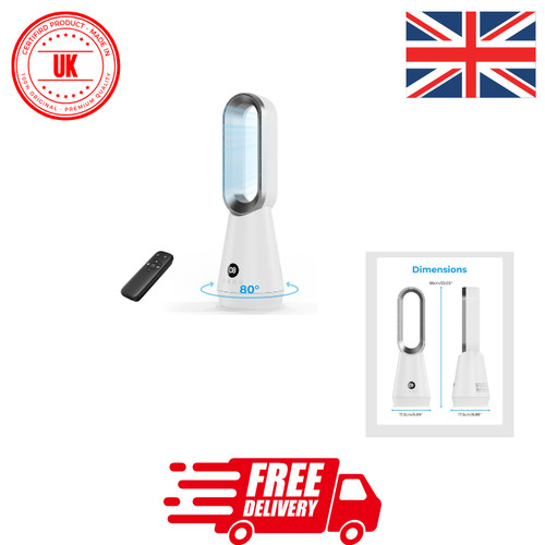 Bladeless tower fan - -, speed