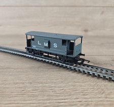 Airfix 54361 LMS 20 Ton Brake Van Grey 00 Gauge Vintage 1978 Excellent