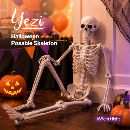 Yezi halloween skeleton life - halloween,
