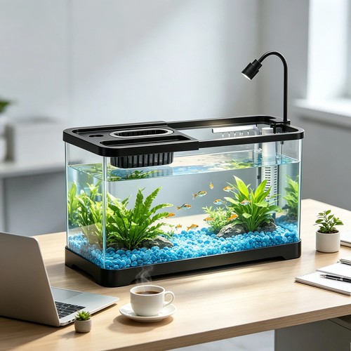 Small aquarium fish tank - small,