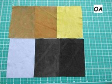 Bundle soft thin suede scraps